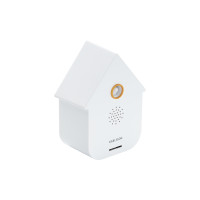 Nástenné kukučkové hodiny Modern Cuckoo Karlsson KA6095WH, 12cm
